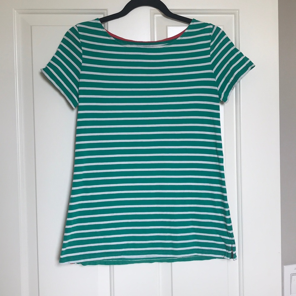 boden Breton green shirt